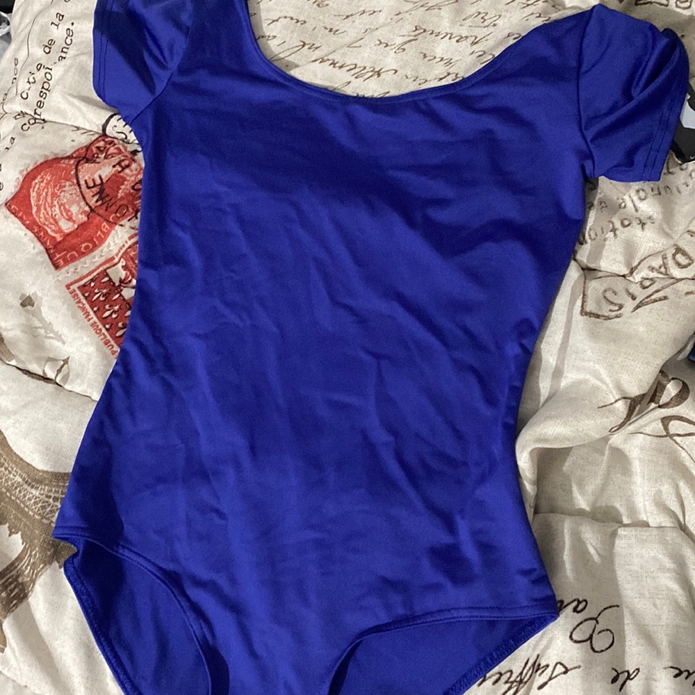 Suprnowa blue leotard